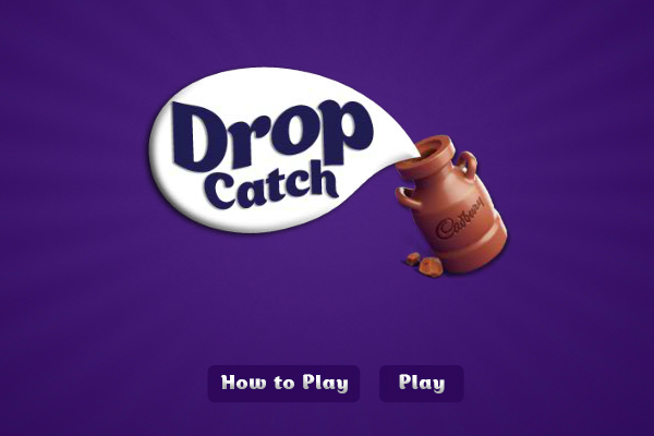 Cadbury Drop Catch game