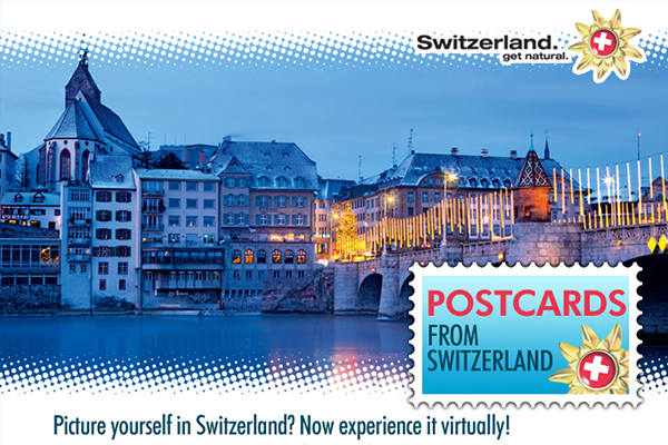 Switzerland Tourism postcards campaign